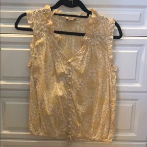 Loft sleeveless blouse